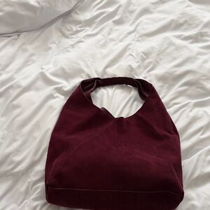 Banana Republic Deep Burgundy Hobo Bag